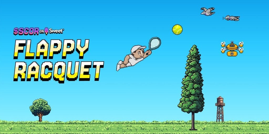 温布尔登名人在 SCOR 代币发布前推出“Flappy Racquet”电报游戏